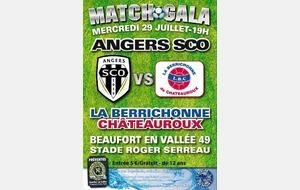 Planning des bénévoles pour SCO contre Chateauroux + planning des ramasseur de balle et rentrer avec les joueurs