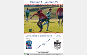 Affiche du weekend et programme complet : 08-09 décembre