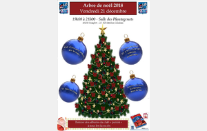 Arbre de Noël : Vendredi 21 décembre