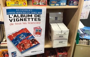 Albums du club : Réapprovisionnement de nos points de vente