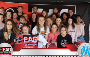 Retour sur le stage de nos U14F à Guingamp durant les vacances de Pâques :