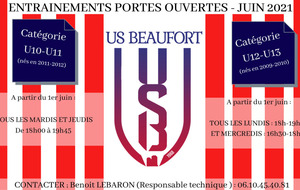 [Portes ouvertes U11 et U13🔴🔵]