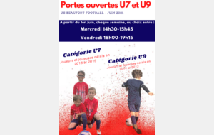 [Portes ouvertes U7 et U9🔴🔵]