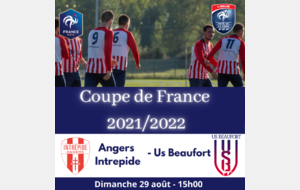 1er tour : Coupe de France et Gambardella