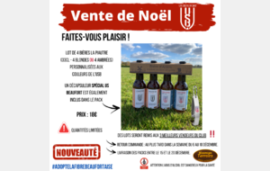  Rappel : Vente de Noël 