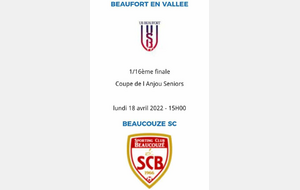 [ Coupe de l'Anjou - 16e de Finale ] 🔴🔵