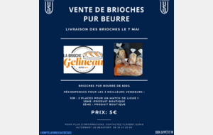 VENTE DE BRIOCHES 