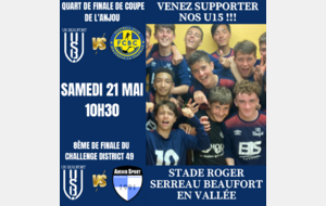 [ Coupes- Les U15 sont de sortis ] 🔴🔵