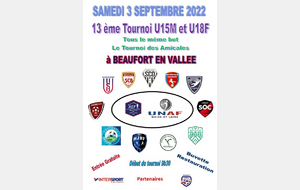 [Ce samedi 3 septembre à Beaufort 🔴🔵]