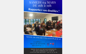 ECHANGES DE VIGNETTES : SAMEDI 04 MARS