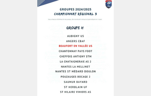 GROUPE R3 - SENIORS 1 - 2024/2025