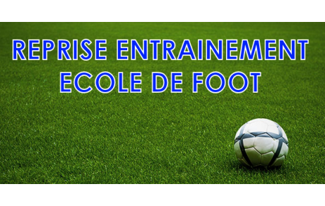 C'est bientôt la rentrée pour l'école de foot