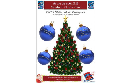 Arbre de Noël : Vendredi 21 décembre