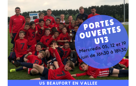 Portes ouvertes U13 - JUIN