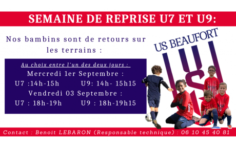 Reprise U7 et U9