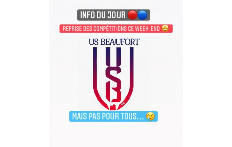 Reprise des compétitions dès U14 aux séniors 